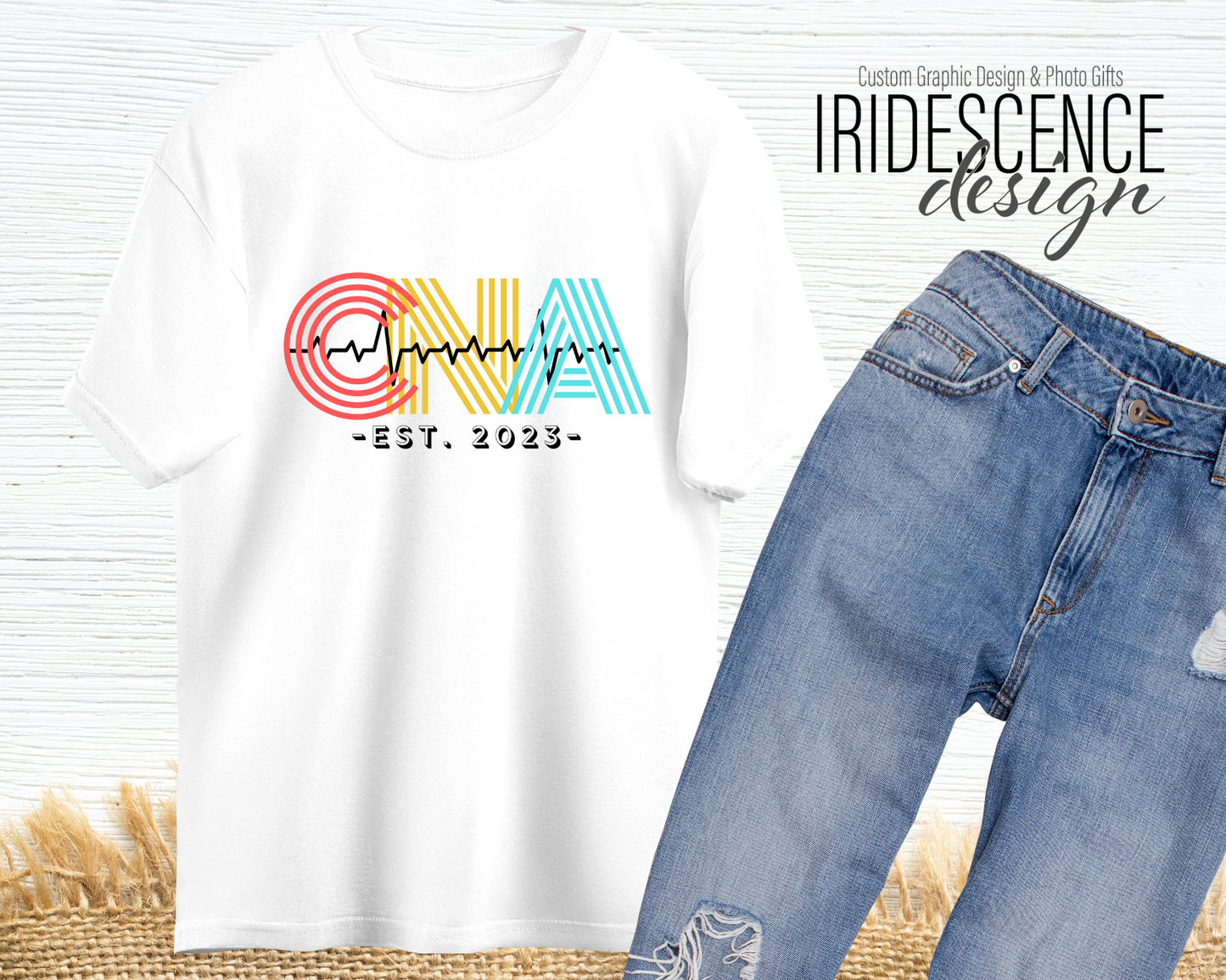 CNA with Established Year T-Shirt