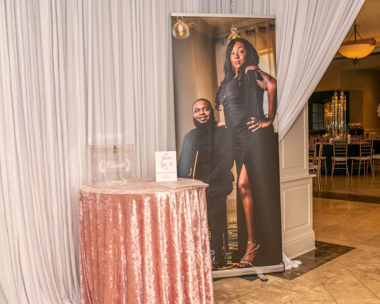 Custom Retractable Banner or Banner only - 33.5" x 78.7"