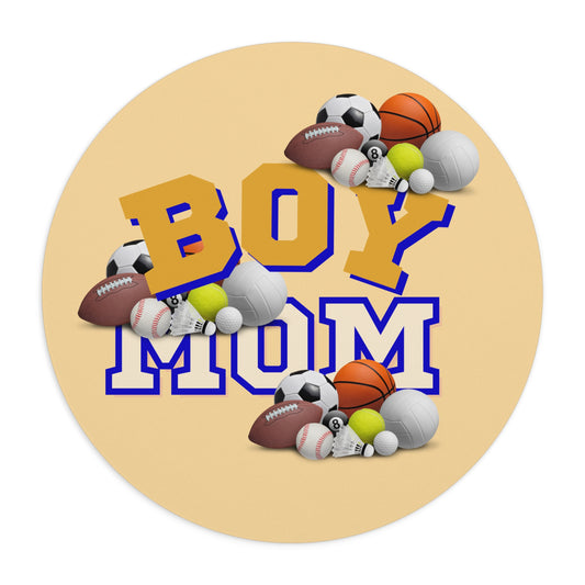 Boy Mom Mouse Pad
