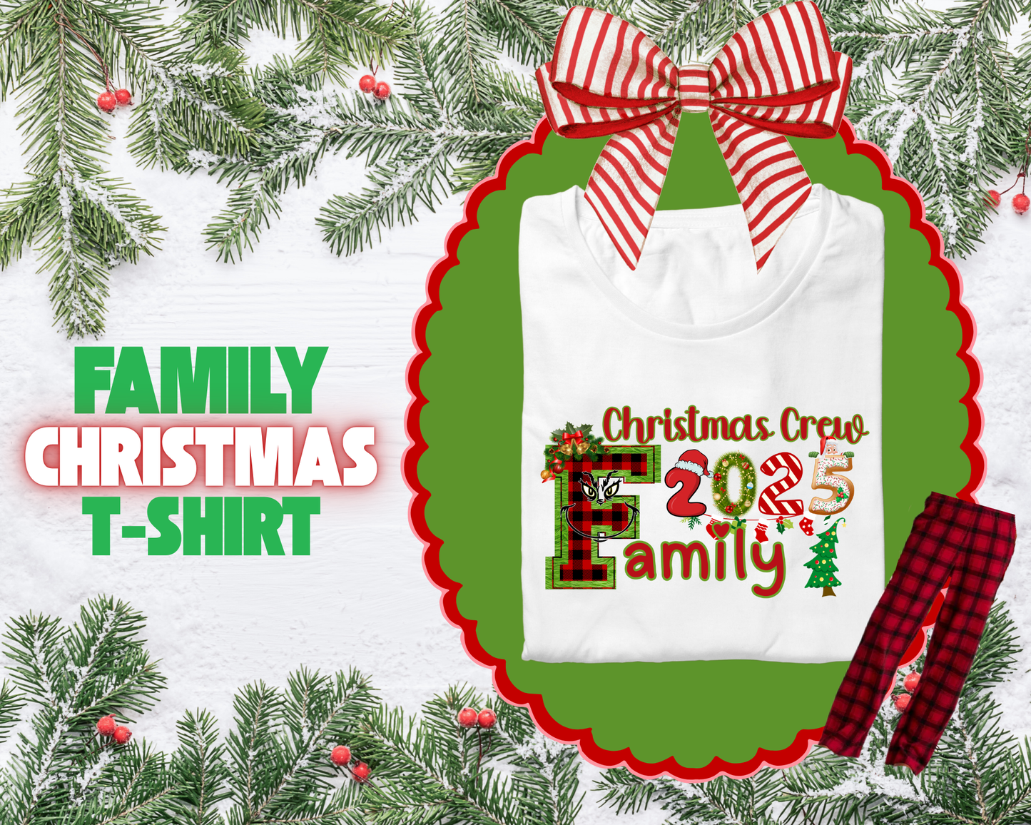 Christmas Family T-shirt 2025