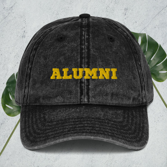 Alumni Vintage Cotton Twill Baseball Cap